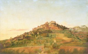 Vomero Hill Seen from Villa Lucia in Naples