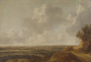 Panoramic Landscape in the Countryside Around Kleve