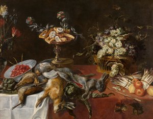 Still life by Frans (attr. to) Snyders or Snijders