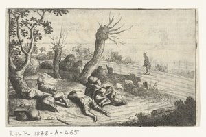 Satan Sowing Weeds by Frans Allen