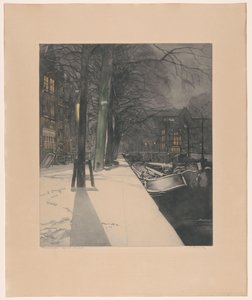 Prinsengracht by Frans Everbag (signed by artist)