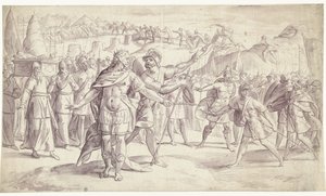 People of Israel Crossing the River