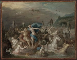 The Triumph of Neptune and Amphitrite by Frans Francken