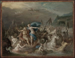 The Triumph of Neptune and Amphitrite, 1630s by Frans Francken