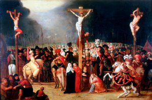 Christ on the Cross Between the Two Thieves by Frans Francken II