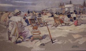 A Day by the Sea by Frans Gaillard