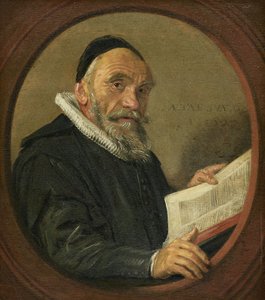Portrait of Johannes Acronius (1565-1627) by Frans Hals