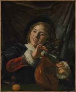 Boy with a Lute by Frans Hals