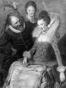 The Merry Cloverleaf by Frans Hals