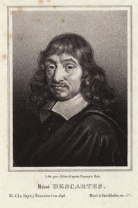 Portrait of Rene Descartes by Frans Hals