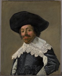 Portrait of a Man with a Hat by Frans Hals