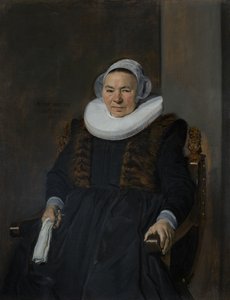 Portrait of an Elderly Woman, Traditionally Called Mrs. Bodolphe by Frans Hals