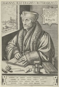 Portrait of Desiderius Erasmus