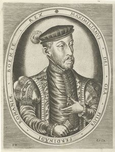 Portrait of Emperor Maximilian II (series title) by Frans Huys