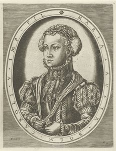 Portrait of Queen Maria of Bohemia (Portraits of Kings, Queens, Princes, and Princesses)