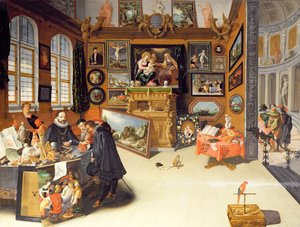 Interior of a Picture Gallery