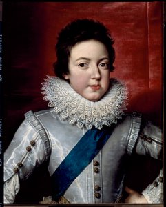 Portrait of Louis XIII, King of France and Navarre, c.1616 by Frans II Pourbus