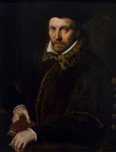 Portrait of Dom Andreas Boulingier by Frans I Pourbus