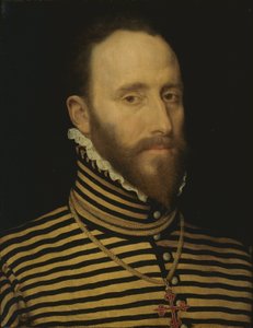Portrait of a Knight of the Order of Calatrava, Probably of the Sorias or Soreau Lineage (Sorel) by Frans Pourbus (I) (attributed to)
