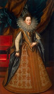 Portrait of Margaret of Savoy 1589-1655, Duchess of Mantua and Montferrat