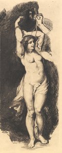 Andromeda, after Rubens by Frans Schwartz