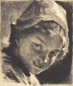 Smiling Girl with Cap