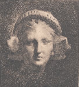 Small Greek Head after a Plaster Cast