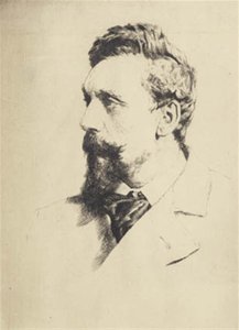Portrait of Carl Bloch by Frans Schwartz