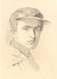 Portrait of J. Th. Lundbye by Frans Schwartz