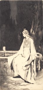 The Princess at the Fountain
