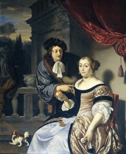 A Man and a Woman by Frans van Mieris (I)