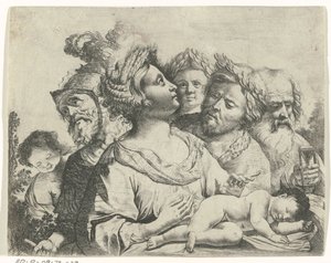 Ceres, Mars, and Saturn (The Four Ages) by Frans van Mieris (II) (rejected attribution)