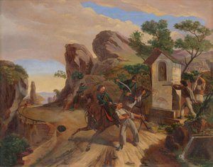 Bandit Ambush by Frantisek Belopotocky