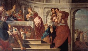 The Presentation of Christ in the Temple, and the Baptism of Christ by Frantz Cleyn