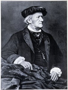 Richard Wagner (portrait by Franz Hanfstaengl) by Franz (after) Hanfstaengl