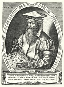 Gerardus Mercator, Flemish Cartographer, Geographer and Cosmographer by Franz (after) Hogenberg