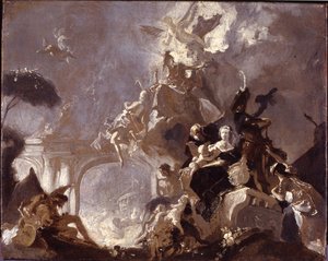 Design for a Ceiling Painting by Franz Anton Maulbertsch