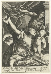 Venus and Amor with Pan