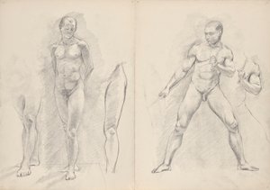 Male Nudes by Franz Barwig d. Ä.