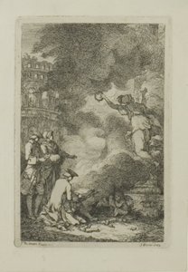 Plate from, Nella Venuta by Franz Edmund Weirotter