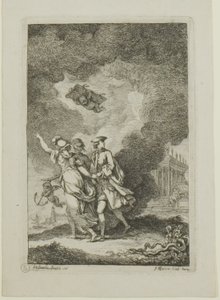 Plate from, Nella Venuta by Franz Edmund Weirotter
