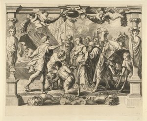 Achilles and Polyxena by Franz Ertinger