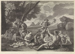 Landscape with Bacchantes