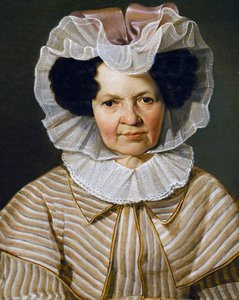 Portrait of Therese Burger Bischof by Franz Eybl