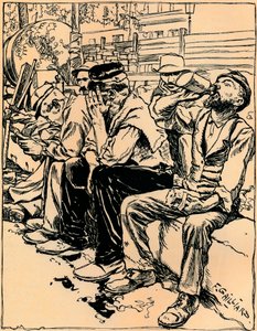 Workmen at Dinner