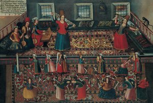 A Scene from the Turkish Harem, Second Half of the 17th Century