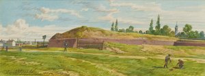 The Hernalser Line in Vienna by Franz Gerasch
