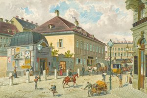 The Mariahilfer Line in Vienna by Franz Gerasch