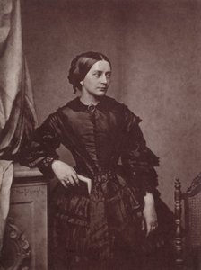 Clara Schumann, German pianist and composer, 19th century by Franz Hanfstaengl