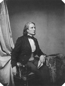 Franz Liszt, Hungarian Composer and Pianist by Franz Hanfstaengl